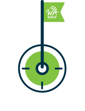 Handicap Challenge logo white 3 green flag