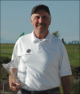 Ron Petersen With Trophy