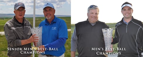 ELLIS AND MATSON WIN MEN’S BEST-BALL; GALBRAITH AND INDALL WIN SENIOR MEN'S BEST-BALL 