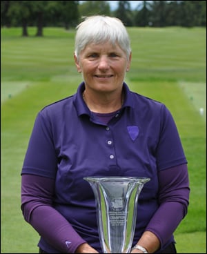 Karen Madison, winner of the 2016 WSGA Super Senior Women's Amateur