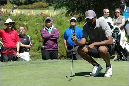 Sahith Theegala during the final round