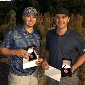 John D'Amelio (left) and Tyler Matthews