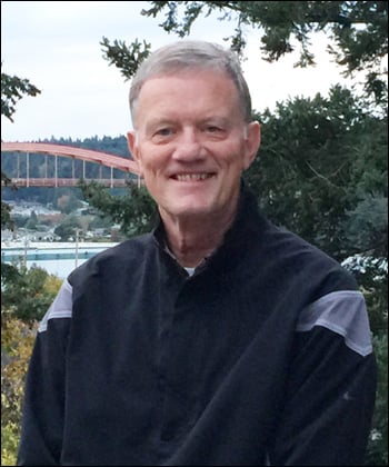 Dave Nelsen, recipient of the 2016 George Holland Volunteer of the Year Award.