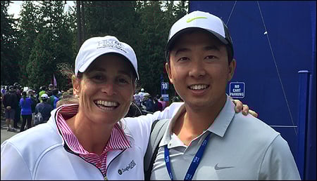 Elizabeth Caron and Ryan Young