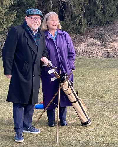 Thomas McLeod and Laure Aliment Bergsma