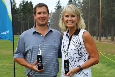 Andrew Herzog (left) and Kim Titus