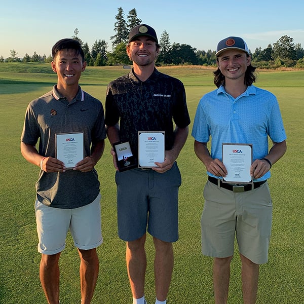 L to R: Sean Kato, Mateo Fuenmayor and Cody Roth
