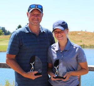 Aaron (left) and Grace Metcalf.
