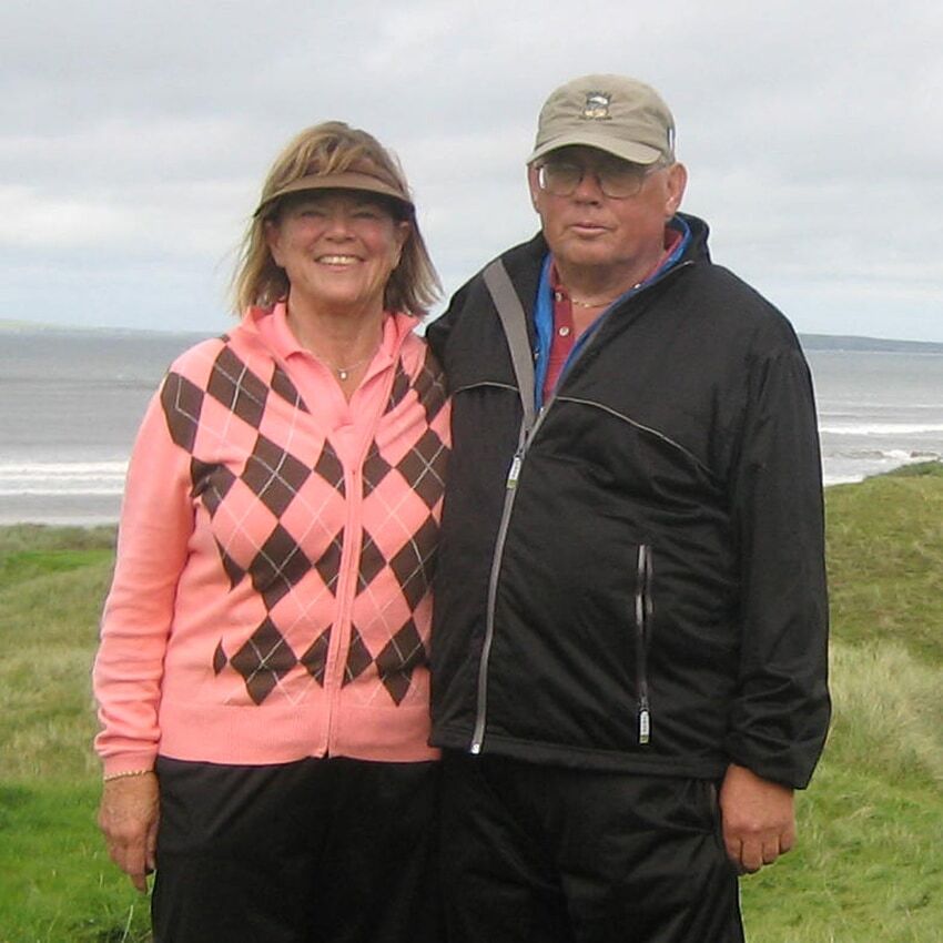 Ron Nelson and Jane Sossamon, 2025 WA Golf Championship Volunteers of the Year