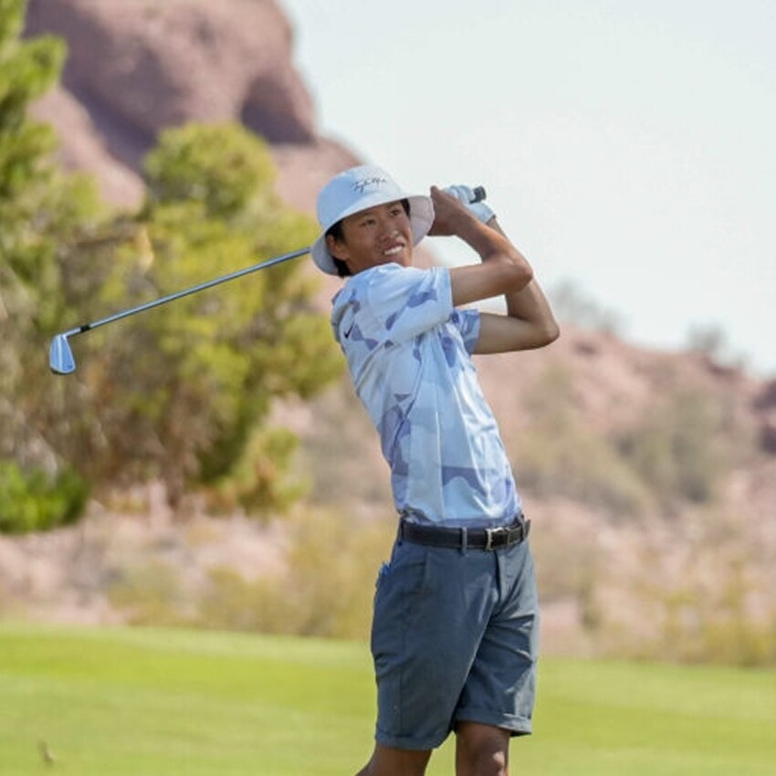 Taighan Chea, 2025 WA Golf Junior Boys’ Player of the Year