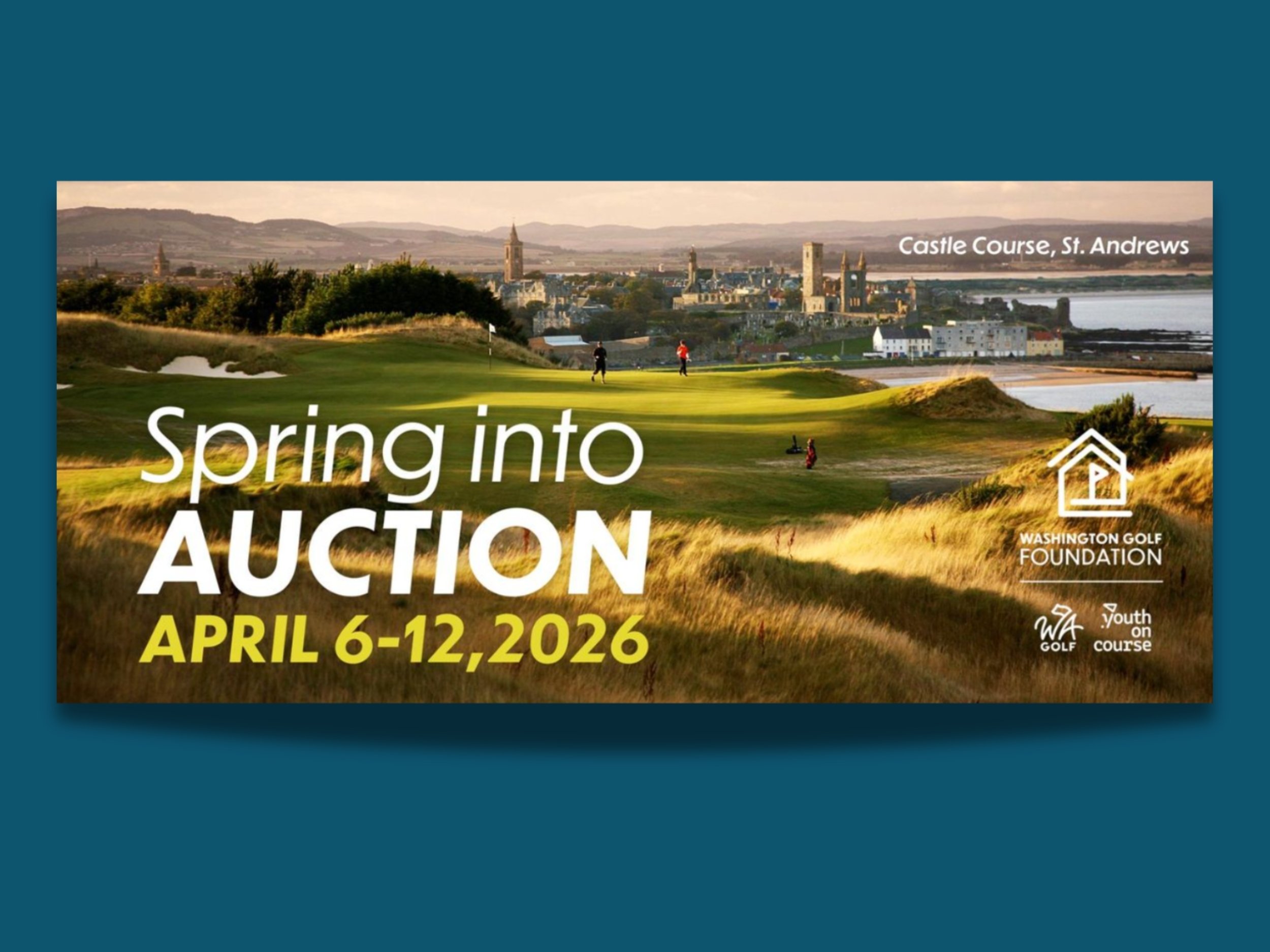 WA Golf Foundation Spring Auction open April 6-12