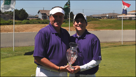 Jim and Joey McNelis Win WSGA Parent-Child Championship