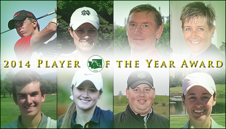 Washington State Golf Association Names 2014 Players of the Year
