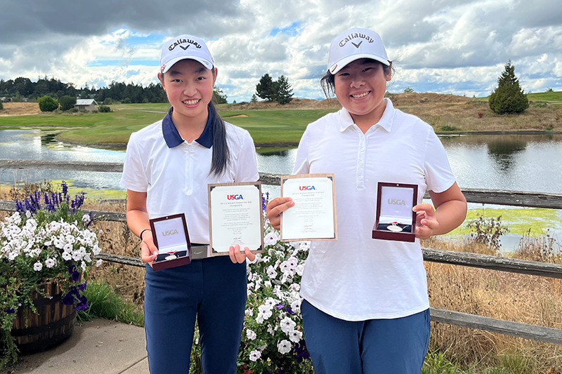 Zhang and Zhao qualify for 2023 U.S. Women’s Amateur Four-Ball
