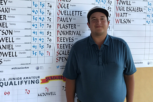 Chandler McDowell Medals at U.S. Junior Amateur Qualifier at The Club at Rock Creek