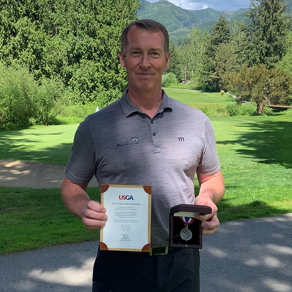 Jorgensen Medals in U.S. Senior Open Qualifying at Sudden Valley