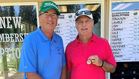 Von Lossow medals at U.S. Senior Amateur qualifying at Sunland