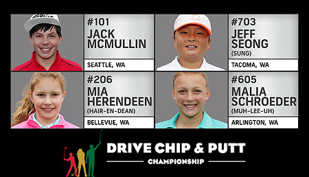 Four Washington Players to Compete in Drive, Chip & Putt Finals at Augusta National