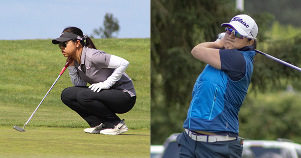 Victoria Fallgren (left) and Tina Papatolis