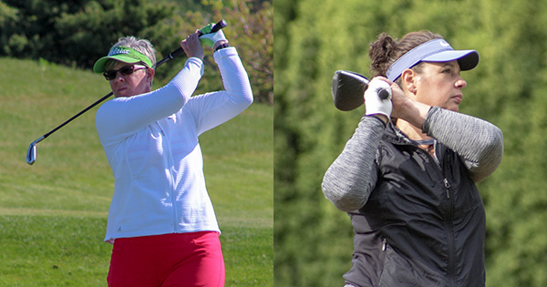 Leslie Folsom (left) and Karen Johnson