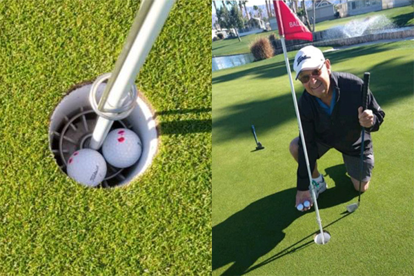 Back to back holes-in-one, by the same player on the same hole in the same round. Wait, what?