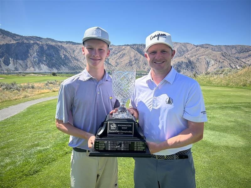 Robby and Lincoln Hipp win 17th Washington Parent-Child Chapman