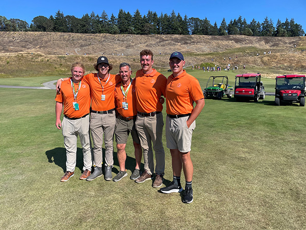 The Family Plan – Eric Johnson beefed up his greens crew with his four sons