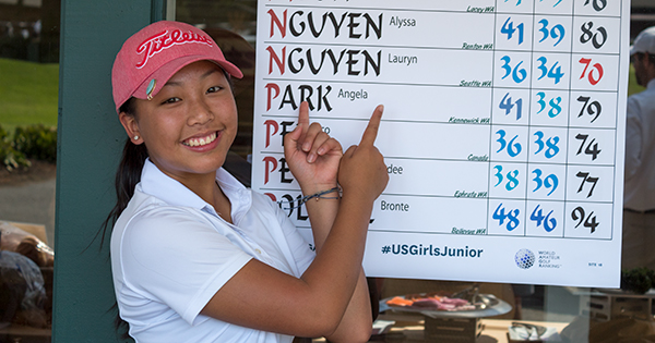 Lauryn Nguyen Medals at U.S. Girls' Junior Qualifier at Fircrest Golf Club