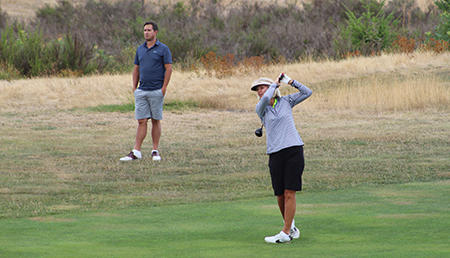 Herzog and Titus team up to win inaugural WSGA Mixed Chapman Championship