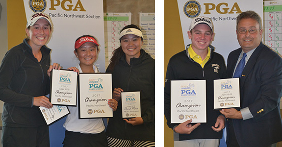 Champions at PNW PGA Girls' and Boys' Junior Championships advance to nationals