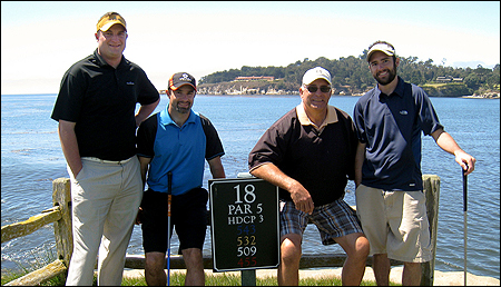 A Trip to Pebble Beach on Father's Day