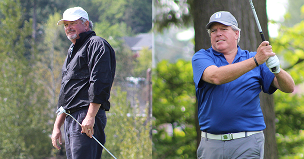 Alex Stamey (left) and Jim McNelis
