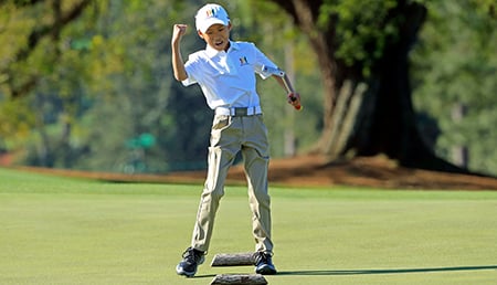 Taighan Chea wins Boys 7-9 title in Drive, Chip & Putt Finals at Augusta
