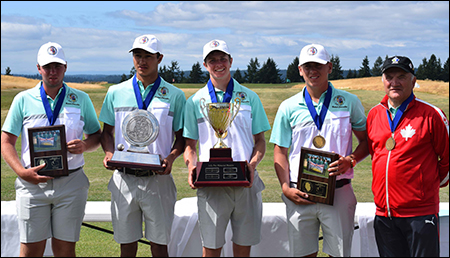 British Columbia wins team title at 45th Junior America's Cup