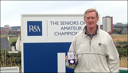 Brandes Finishes Second at British Senior Amateur