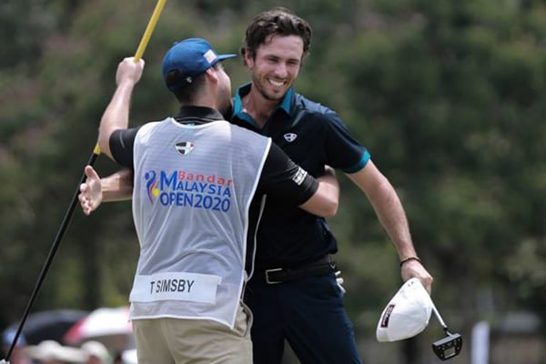 Former UW golfer Simsby making it count on PGA Tour