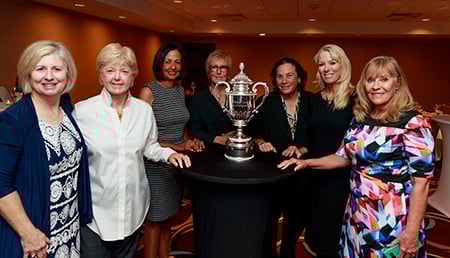 U.S. Senior Women's Open Championship Trophy Unveiled
