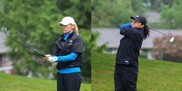 Carrie Jacobson (left) and Tina Papatolis