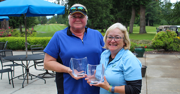 Kathy Landino (left) and Dodie Fitzsimmons