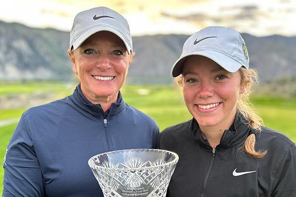 Metcalfs Win Women's Four-Ball Championship in Seven-Hole Playoff