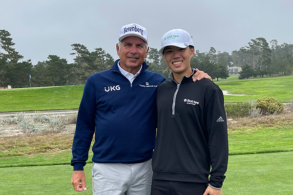 First Tee’s Dylan Au pairs with Couples at PGA Tour Champions event