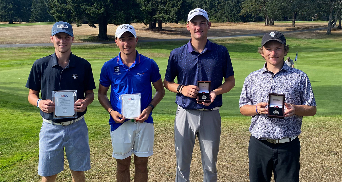 Cogswell and Sherrell medal in U.S. Amateur Four-Ball Qualifying