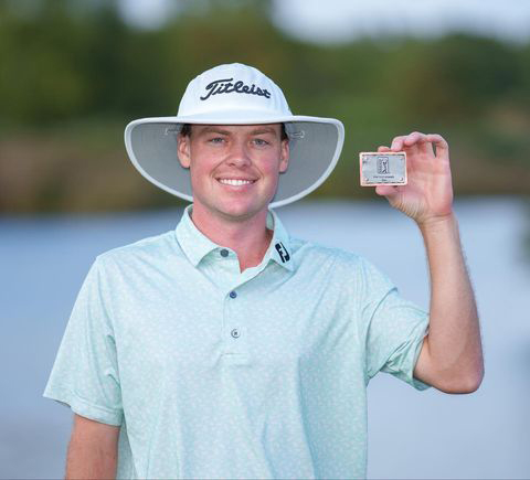Joe Highsmith earns PGA TOUR card