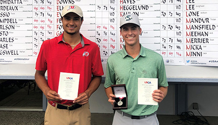 Joe Fowler medals at U.S. Amateur qualifying at Lake Spanaway