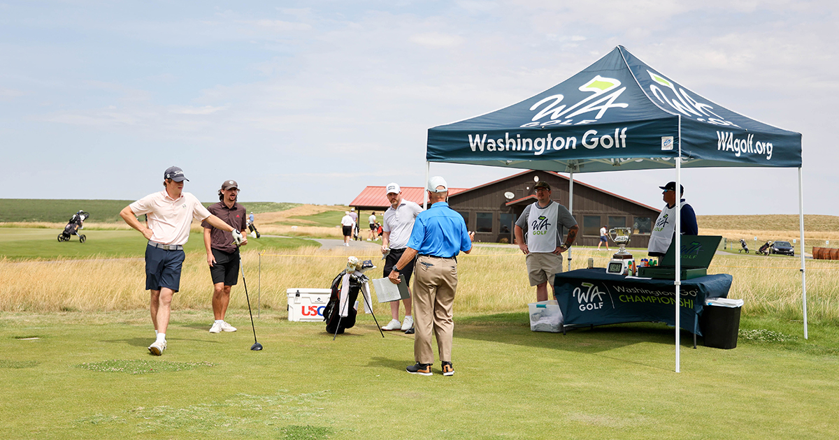Mitzel Secures Round One Lead at the 102nd Washington Men’s Amateur