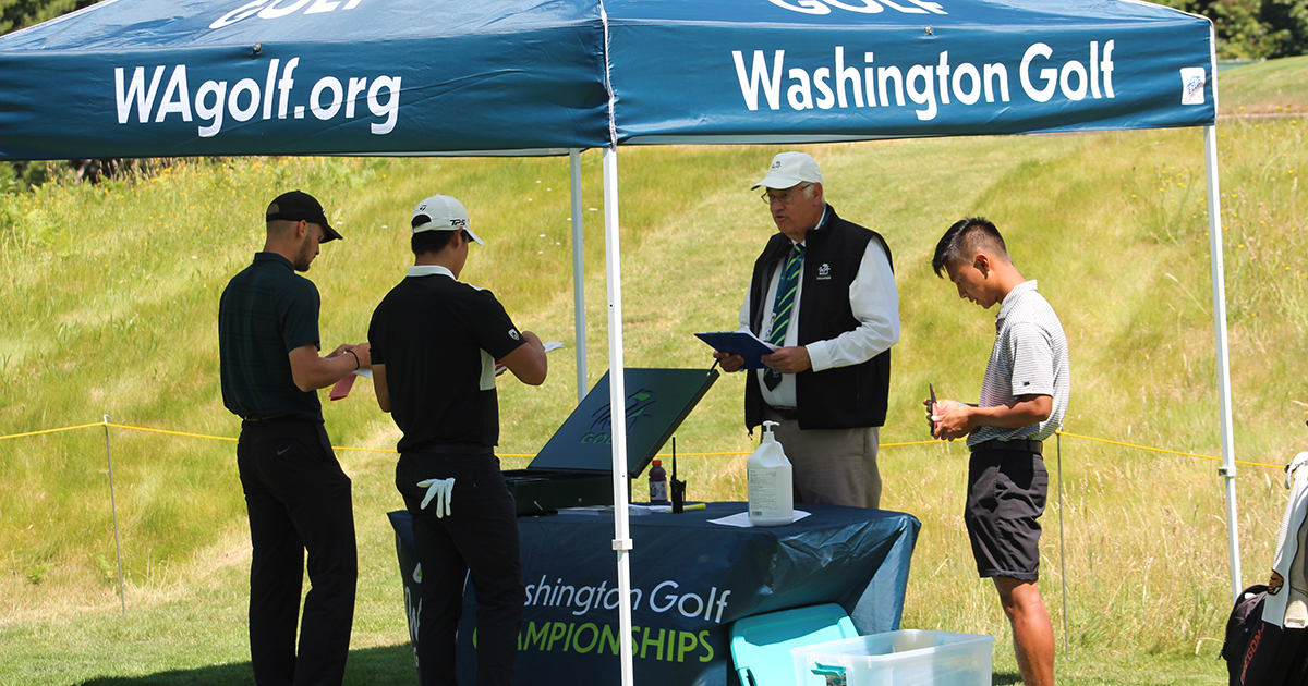 Manke and Sand on top after first round at 100th Washington Men’s Amateur