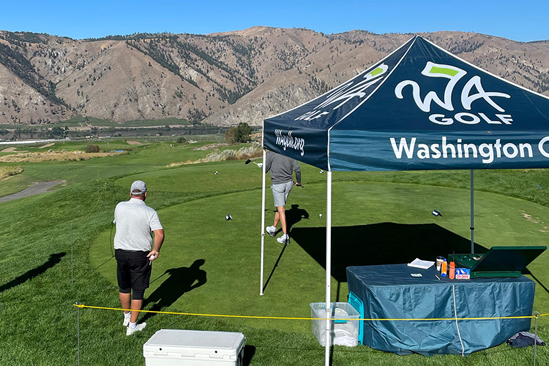 Hair takes second round lead at Senior Men’s Amateur; McNelis leads Super Senior