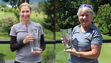 Turbide wins Senior Women’s Amateur in playoff; Skwarski takes Super Senior; Sasaki on top in Women’s Am; Papatolis has big lead in Mid-Am