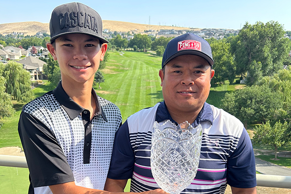 David and Tommy Vonghalath win the 15th Washington Parent-Child Chapman