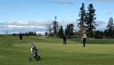 Defending Champs take lead in first round at WSGA Champion of Champions